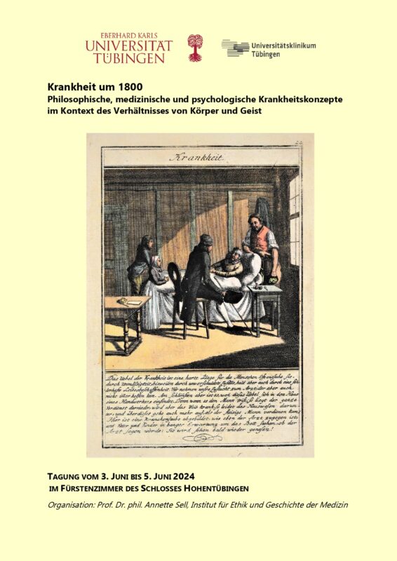 Conference: "Conference Krankheit um 1800" (3-5 June 2024)