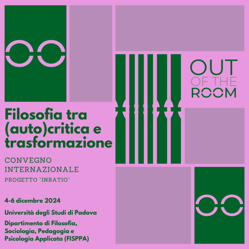 Philosophy between (self-)critique and transformation (Padova, 4-6 December 2024)