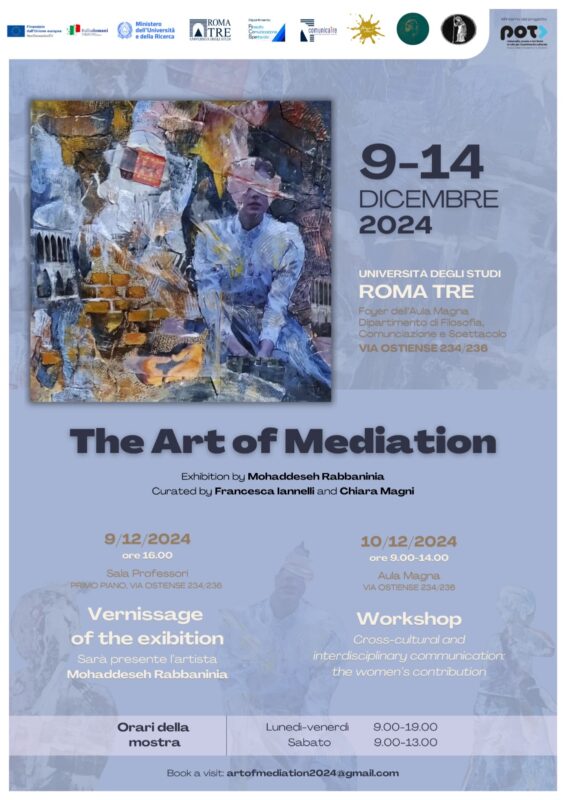 Exibition, Vernissage, and Workshop: "The Art of Mediation" (Rome, 9-10 December 2025)