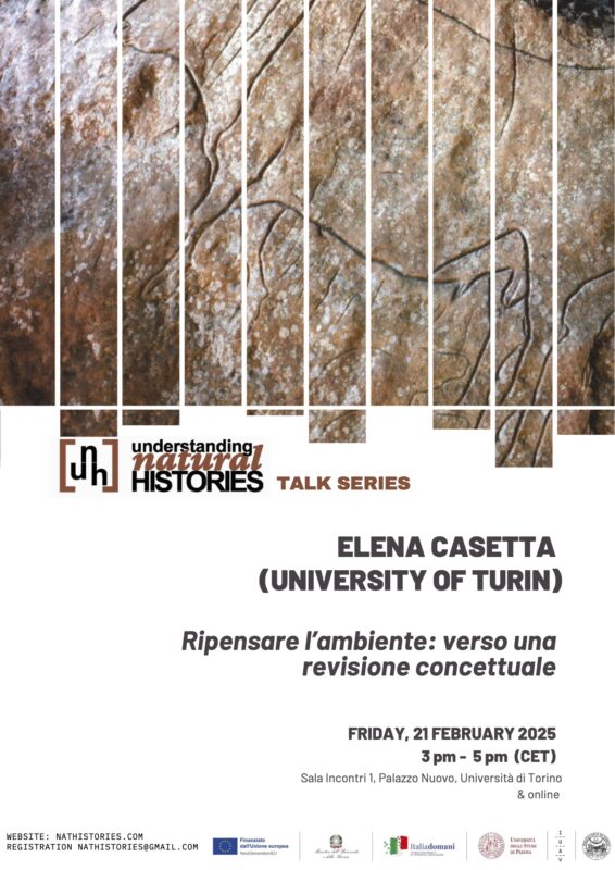 Talk: Elena Casetta, "Ripensare l'ambiente: verso una revisione concettuale" (Turin, 21 February 2025)